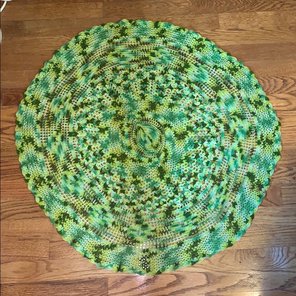 Hand Crocheted Table Cloth